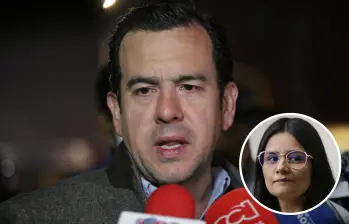 El ministro del Interior designado por Abelardo de la Espriella compartió que mantuvo una conversación con la exfuncionaria. Foto: Colprensa