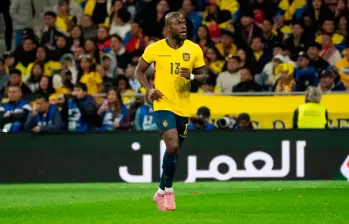 Enner Valencia con la selección de Ecuador. FOTO: X EnnerValencia14