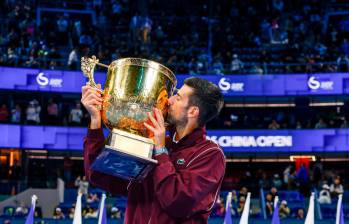 Novak Djokovic ganó siete veces el China Open. FOTO: X ChinaOpen