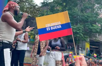 Bomby es uno de los voceros de este manifiesto cultural de amor al país. FOTO Cortesía