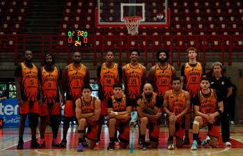 El equipo antioqueño jugó su segundo partido de semifinal siendo local en el coliseo de la Universidad de Medellín. Foto: Cortesía Paisas