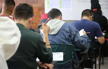 Más de 83.000 estudiantes fueron citados para las Pruebas Saber 11 este domingo. Foto: Colprensa.