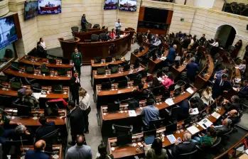 El Congreso retoma sesiones para su último periodo antes del 20 de julio, en medio de menor actividad legislativa y el ambiente de campaña presidencial. FOTO: COLPRENSA
