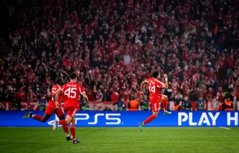 Luis Díaz, una de las figuras del Bayern. Suma 24 goles esta temporada. FOTO X-BAYERN