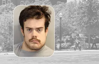 Phoenix Ikner habría sido el responsable de un tiroteo en la Universidad de Florida, en abril de 2025. FOTO: Oficina del Sheriff del Condado de Leon