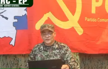 Néstor Gregorio Vera Fernández, alias Iván Mordisco. Foto: captura de video