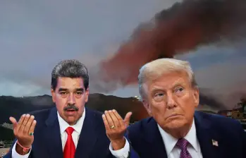 Donald Trump dio detalles sobre la detención de Nicolás Maduro por fuerzas estadounidenses. Fotos: AFP y Getty