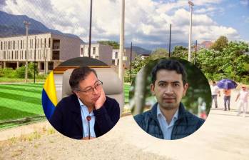 Por el momento, Gustavo Petro no se ha pronunciado sobre la denuncia. FOTO: COLPRENSA Y MINEDUCACIÓN