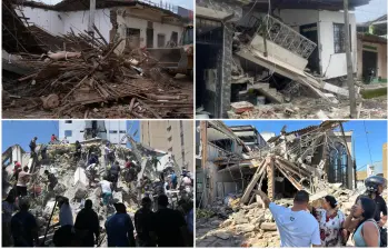 Desde Ginebra, la Oficina de Ayuda Humanitaria de la ONU advirtió sobre la gravedad del panorama en Colombia y pidió movilizar 148 millones de dólares adicionales tras el terremoto de hace once días. FOTO: AFP y Gobernación del Chocó