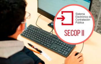 El Sistema Electrónico de Contratación Pública (SECOP) es una plataforma transaccional que permite a compradores y proveedores participar en procesos de contratación en línea con el Estado. FOTO: EL COLOMBIANO