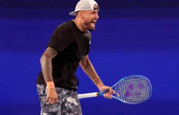 El australiano Nick Kyrgios deberá completar un programa de tratamiento para cumplir las condiciones de su sanción. FOTO AFP
