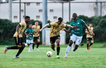 Águilas Doradas es el tercer equipo de Antioquia que busca un lugar entre los ocho, ya que DIM y Nacional están en la parte alta de la tabla. FOTO COLPRENSA 