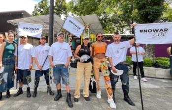 Zoe Company unió en su colección a más de 200 personas entre los que estaban militares retirados, excombatientes y madres de víctimas del conflicto armado. Foto: Cortesía