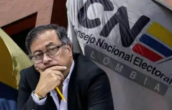 Campaña Petro sancionada en el CNE. Foto: Colprensa, El Colombiano