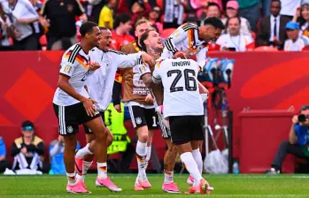 Los cuatro veces campeones del mundo, sufrieron pero al final ganaron 2-1 ante Costa de Marfil, y se clasificaron a la siguiente fase del Mundial de Norteamérica. FOTO GETTY 