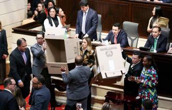 El Congreso en pleno se reunirá para elegir a los magistrados del Consejo Nacional Electoral. FOTO: Colprensa