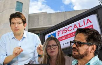 Miguel Uribe asesinado en junio de 2025. La fiscal Luz Adriana Camargo e Iván Marquez, autor intelectual del crimen. Foto: Colprensa y El Colombiano.