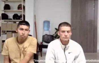 Walter Esteban Yonda Ipía y Carlos Steven Obando, presuntos responsables de atentado en Cali