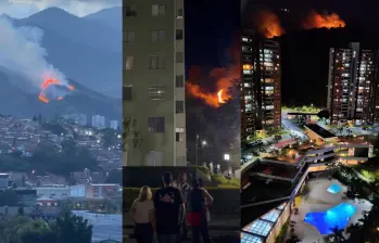 El Cerro de las Tres Cruces es uno de los tutelares de Medellín, y es frecuentado por miles de deportistas y turistas cada fin de semana. Fotos: cortesía