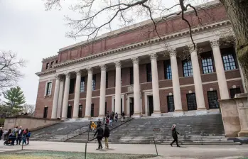 Los estudiantes extranjeros representan el 27 % de matrículas totales de Harvard. FOTO: AFP