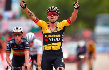 Roglic logró su undécima victoria en la Vuelta a España. FOTO TWITTER VUELTA A ESPAÑA