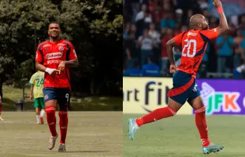 El delantero nariñense Nezareth Segura, de 17 años, es uno de los goleadores del equipo sub-20 del Medellín. Firmó contrato profesional en febrero. FOTO: CORTESÍA DIM Y @nezareth_