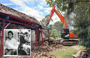Las pesebreras se ubicaban en el corregimiento de San Cristóbal cerca del colegio Lusitania y estaban ligadas a un hombre de confianza del Clan mafioso Ochoa. FOTO: Cortesía Alcaldía de Medellín y Archivo.