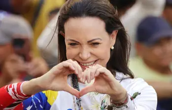 María Corina Machado se convierte en la segunda venezolana en ganar un Premio Nobel. FOTO: GETTY.