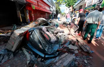 Las reclamaciones por incendio y terremoto concentran la mayor parte de los siniestros reportados a las aseguradoras. FOTO Manuel Saldarriaga