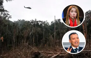El debate fue citado por Juvinao (foto) contra los ministros Pedro Sánchez (Defensa, en la foto) y Armando Benedetti (Interior). La Procuraduría abrió indagaciones por posibles irregularidades, mientras el presidente rechazó suspender estos operativos pese a las alertas de la Defensoría del Pueblo. FOTO: COLPRENSA/REFERENCIA