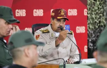 Maduro es acusado por EE.UU. de actividades relacionadas al narcotráfico y conspiración para introducir cocaína en el país. FOTO Colprensa