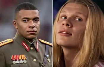 Mbappé y Haaland: los delanteros que despierta admiración dentro y fuera del campo. FOTOS: capturas de video de X