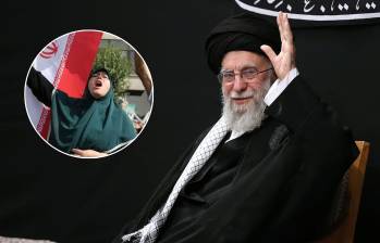 Masivas protestas en Irán por el alto costo de vida al mando del ayatolá Alí Jamenei. FOTO: GETTY