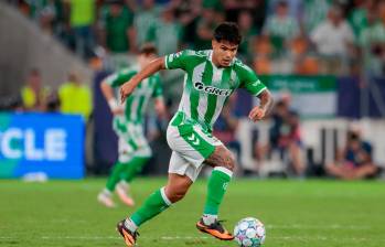 Juan Camilo “Cucho” Hernández mantiene buen rendimiento con el Betis. FOTO GETTY 