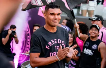El futbolista brasileño Casemiro, quien tiene 34 años, fue presentado como nuevo jugador del Inter de Miami. Foto: tomada del Instagram de @InterMiamiCF