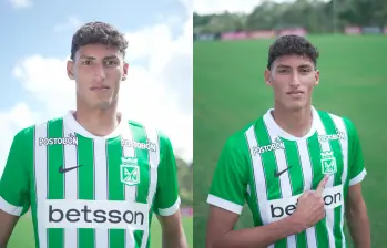 El arquero de Atlético Nacional, Kevin Cataño, tiene 22 años y firmó con Nacional hasta diciembre del 2028. Foto: cortesía Atlético Nacional 
