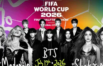 Shakira, Madonna y BTS encabezarán el primer show de medio tiempo en una final del Mundial. Foto: FIFA