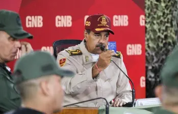 Nicolás Maduro, presidente de Venezuela. FOTO: Colprensa.