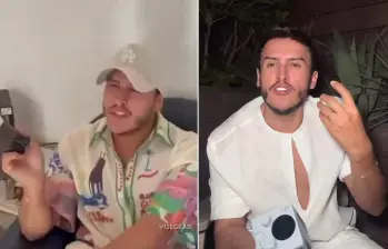 El estilista Giovanni Laguna habló sobre el altercado que tuvo con la exreina venezolana Andrea del Val. FOTOS: Capturas de video 
