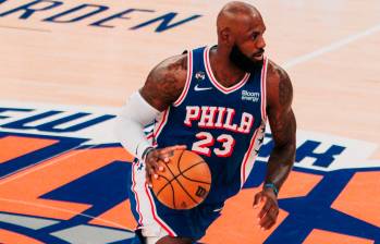 Los Sixers son el cuarto equipo de LeBron James en la NBA. Cleveland Cavalier, Miami Heat y Los Angeles Lakers fueron los anteriores. FOTO: X Sixers
