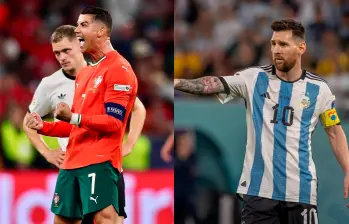 Cristiano Ronaldo ganó cinco balones de oro, mientras que Lionel Messi ostenta ocho galardones en las estanterías de su casa. FOTOS: X DE CRISTIANO RONALDO Y JUAN ANTONIO SÁNCHEZ