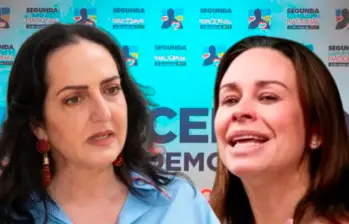 La disputa entre María Claudia Tarazona y María Fernanda Cabal desató un nuevo choque en el Centro Democrático, evidenciando fracturas no resueltas en la colectividad. FOTOS EL COLOMBIANO-COLPRENSA