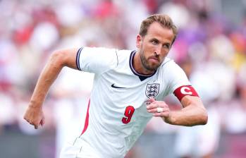 El delantero Harry Kane de gran presente en el Bayern Múnich, espera liderar a su selección en el Mundial de Norteamérica. FOTO GETTY