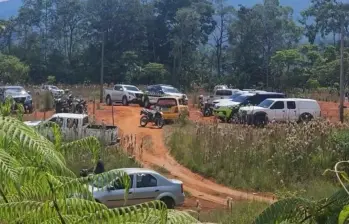 El crimen se registró pocas horas después de que circulara masivamente en redes sociales un panfleto que anunciaba una supuesta “limpieza social” en Mocoa. FOTO: Cortesía Marino Rosero, periodista comunitario
