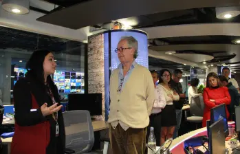 El Ministerio del Trabajo hizo presencia en las instalaciones de Caracol Televisión tras denuncias de presunto acoso sexual al interior de la compañía. FOTO: Ministerio del Trabajo