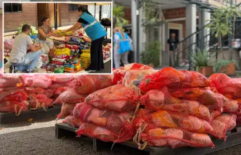 Entrega de ayudas en las distintas entidades del Distrito de Medellín. FOTO: Cortesía