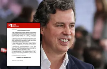 Juan Manuel Galán, cara visible del Nuevo Liberalismo, integró la Gran Consulta en marzo. Ahora, su partido deja en libertad a sus militantes para votar en segunda vuelta. Fotos: Colprensa y Nuevo Liberalismo