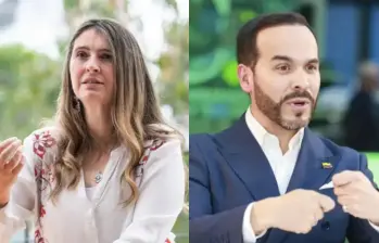 Tanto Valencia como De la Espriella insisten en llegar por su lado a primera vuelta. FOTO: Camilo Suárez y Manuel Saldarriaga