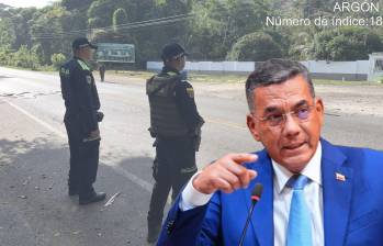Tras salir del debate de moción de censura, el ministro de Defensa Jorge Mora señaló que hay 1.500 hombres desplegados en Santa Marta. FOTOS: Gobernación del Magdalena y Cámara de Representantes
