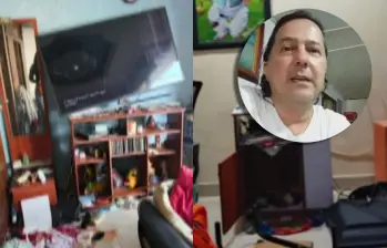 El hombre lucha por su vida tras ser golpeado dentro de su propia casa. FOTO redes sociales